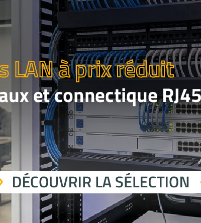 Mini baie, pdu rack, câble ethernet RJ45 aux prix bas sur Telenco store