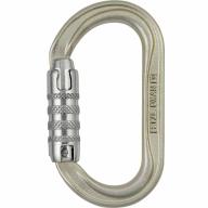 Mousqueton OXAN acier ovale à verrouillage automatique PETZL