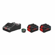 Kit 2 Batteries BOSCH 18V Procore 8 Ah + chargeur rapide
