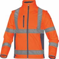 Veste haute visibilité 2 en 1 Softshell orange Optima T.M
