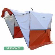 Tente de chantier orange Optima TED by Trigano 200x200x220cm Version XL