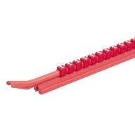 Cavalier Pliosnap PS06 rouge - chiffre 0 /Qté 300