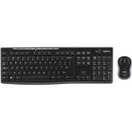 LOGITECH MK270 – Ensemble clavier AZERTY et souris sans fil 2,4 GHz – 920-004510
