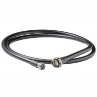 Bretelle ½" Superflexible 7/16 mâle droit - 4.3/10 mâle coudé 1,50m
