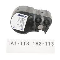 Etiquette BRADY M510/BMP51/M511 B-427 - 25,40mmx 7,62m Noir sur Blanc