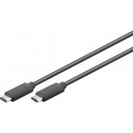 Cordon USB-C 3.2 Gen1x2 - 10Gbps - SuperSpeed - 60W - 1m