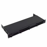 Châssis 19’’ 1U vide pour 4 modules MD Transition MTP