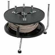 Dévidoir vertical pour couronnes de câble et tourets - Ø 400mm 70kg maximum