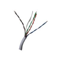 UPTEC - Câble monobrin - CAT5e U/UTP - 4 paires PVC blanc - 305m