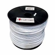 Câble RJ45 CAT6 F/FTP 1x4p LSZH blanc 100m