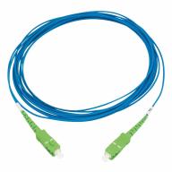 Cordon optique SX SC/APC-SC/APC G.657A2 Ø1,6mm Bleu Lg 3,5m