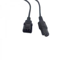 Rallonge C14/C15 - 3m – Noir