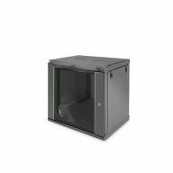 Coffret mural 19" 12U 600x450mm noir (Dynamic Basic)