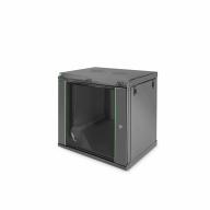 Coffret mural 19" 12U 600x450mm noir (Dynamic Basic)