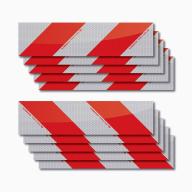 Bande balisage VL adhésif Classe B 10 m x 14 cm T2S - Lot de 2