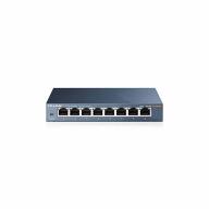 Switch Ethernet 8 ports bureau Gigabit - boitier en métal