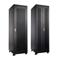 UPTEC - Baie 19" 26U 800x800 portes AV perforée AR double perf - Infrastructure 19 pouces professionnelle