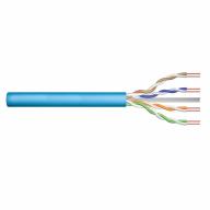 Câble Ethernet RJ45 CAT6 U-UTP AWG23 Eca LSZH 500MHz PoE bleu - 305m