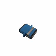 Traversée SC duplex monomode - bleue - ferrule céramique