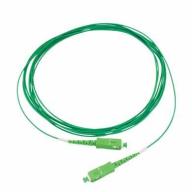 Cordon optique SX SC/APC-SC/APC G.657A2 Ø1,6mm Vert Lg 1,5m