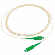 Cordon optique simplex LC/UPC-SC/APC G.657A2 Ø2,0mm Blanc Lg 2,0m