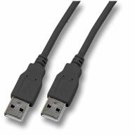 Cordon USB 2, 0 ALgA M/M noir Lg 1m