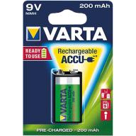 Accu VARTA rechargeable LR622 - 200mAh 9V