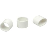 Bague PLIO Markers Ø12mm Lg 10mm blanc /Qté 100