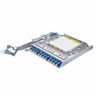 Cassette LISA splicing 24FO - monochrome 12 LC/PC Duplex G.652D H+S