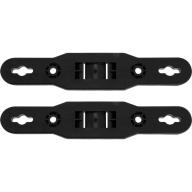 Support plastique poteau/façade BPEO T2/3