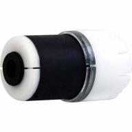 Bouchon terminaison pour tube Ø 25,4-32mm avec câble (Ø 9/14,5 mm)