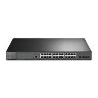 TP-LINK - Switch 24 ports Giga PoE+ (384W) + 4ports SFP - TL-SG3428MP