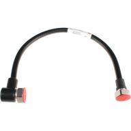 Bretelle ½" Superflexible 7/16 mâle - 7/16 mâle coudé 1,00m