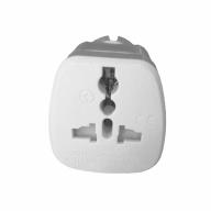 Adaptateur universel de voyage blanc - Connectique réseau B2B