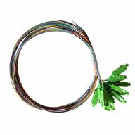 Pigtail SCA monomode G.657A2 Lg 1, 5m - lot de 12 couleurs