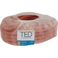 Gaine fendue orange TED® - Rouleau de 30m - Ø 25mm