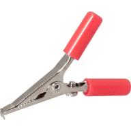Pince crocodile rouge
