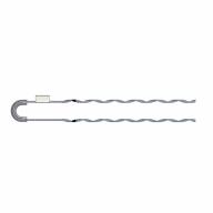Ancrage spiralé aluminium 4,8-6,2mm vert