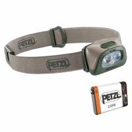 Pack lampe frontale ARIA® 350 lumens + batterie rechargeable PETZL