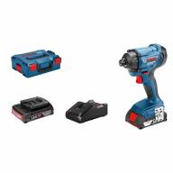 Visseuse à chocs BOSCH GDR 18V-160 Pro avec 2x2Ah