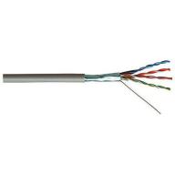 Cable Cat5e gris F/UTP 1x4 paires - Rouleau de 100 m