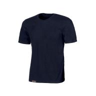 Tee-shirt basic coton jersey 140g/m² MC bleu marine U-POWER T.S