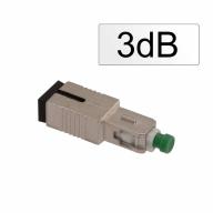 Attenuateur male/femelle SM SC/APC 3dB