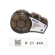 Étiquettes nylon BRADY BMP21/M210/M211 B-499 - 19,05mm x 4,88m Noir sur blanc