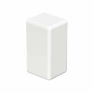 Lot de 10 embouts pour moulure 100x130 mm – Blanc