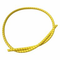 Gaine spiralée Ø8 - Jaune - longueur 1m - Quantité 20