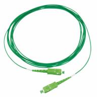Cordon optique SX SC/APC-SC/APC G.657A2 Ø1,6mm Vert Lg 4,5m