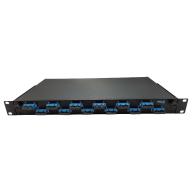 HSD v2 - Tiroir optique 12 SC Dx monomode équipé de 3T SCAPC Dx
