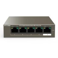 IP-COM - G1105P - Switch 5 ports Gigabit dont 4 PoE 63W