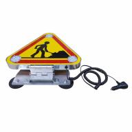 Triflash avec fixation magnétique – Signalisation de sécurité pour véhicules – Modèle Classe B